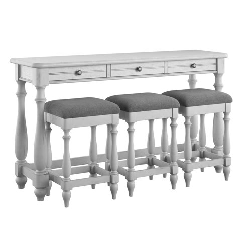 Laurel Foundry Modern Farmhouse Townsel 64'' Solid Wood Console Table